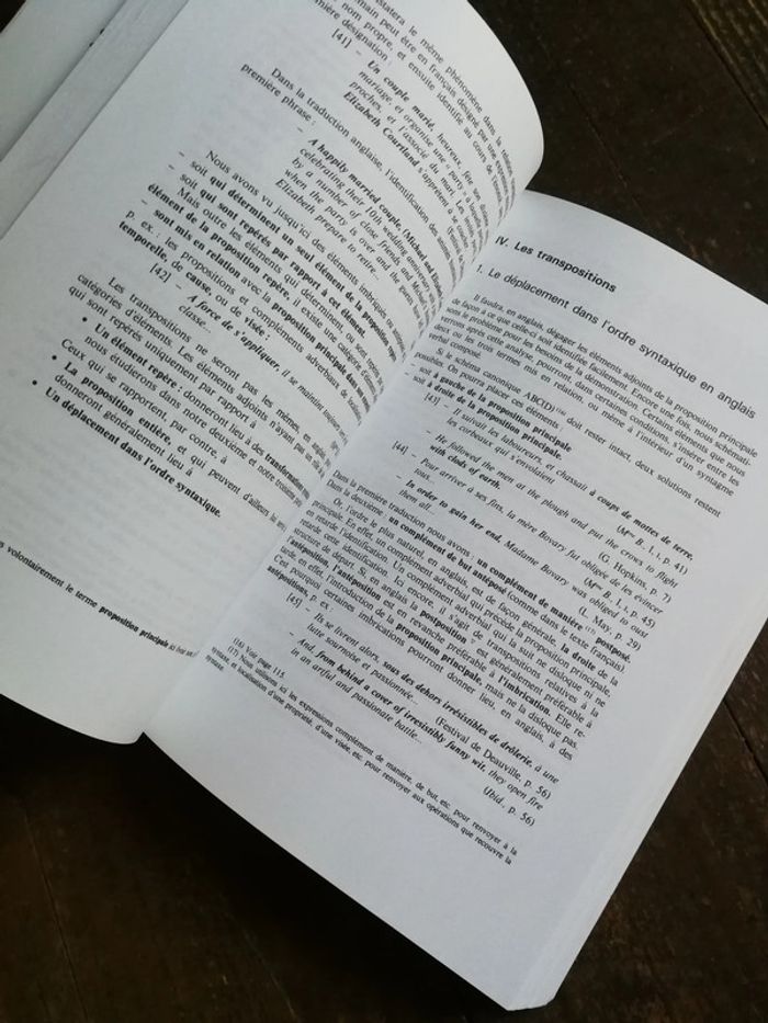 Syntaxe Comparée du Français et de l'Anglais. Problèmes de traduction - photo numéro 3