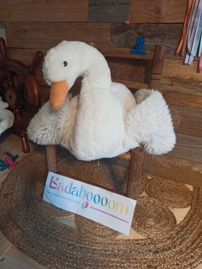 Peluche cygne Boulgom tbe vintage - photo numéro 2