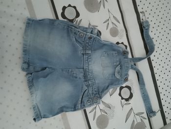 Salopette short fille 6 ans
