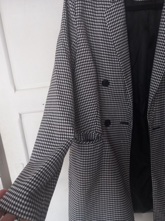 Veste  noir et blanche femme taille 40 - photo numéro 4