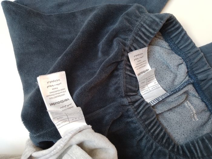 Pyjama en velours garçon 10 ans Vertbaudet - photo numéro 7
