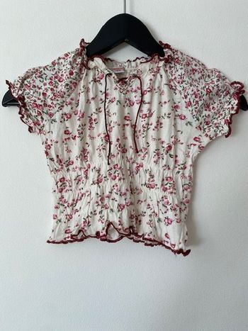 T-shirt à fleurs