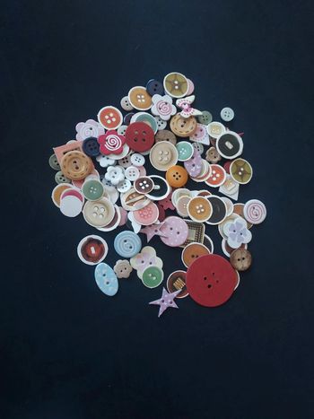 Lot de boutons toutes sortes