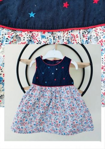 12 mois robe été Sergent major