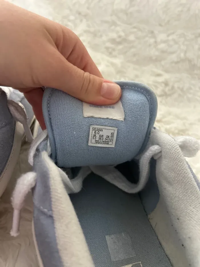 Vans Knu Old Skool bleu ciel p38 - photo numéro 7