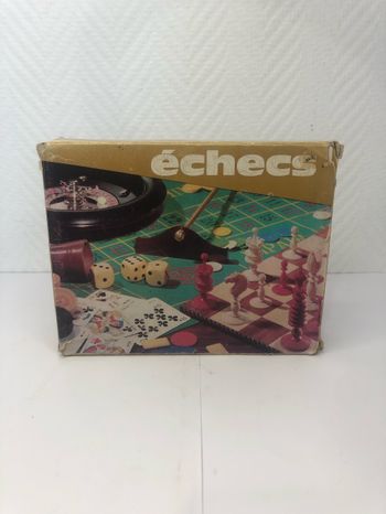 Jeu d’échecs de voyage vintage