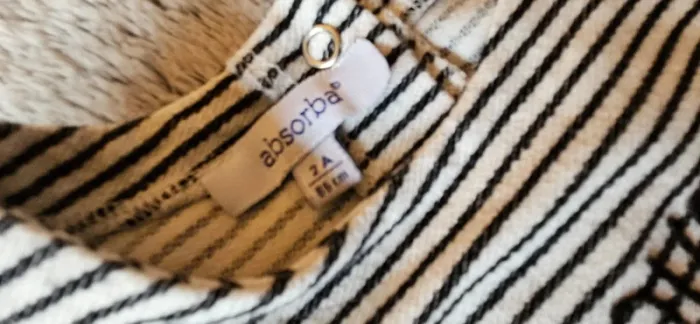 robe absorba marinière - photo numéro 4