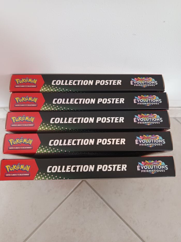 X5 Coffret poster évolution prismatique [NEUF] - photo numéro 2