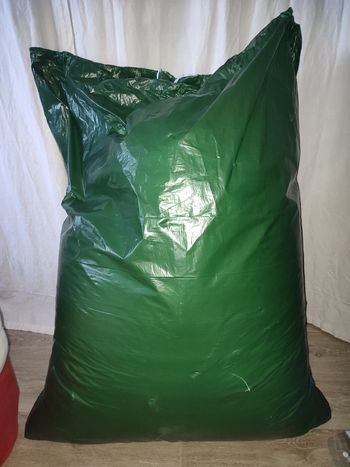 Gros sac de polystyrène, mini billes