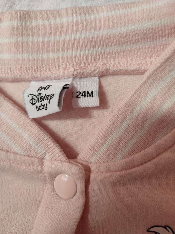 Veste Marie des Aristochats - Rose et blanche- 24 mois - Comme neuve - Disney baby - photo numéro 5