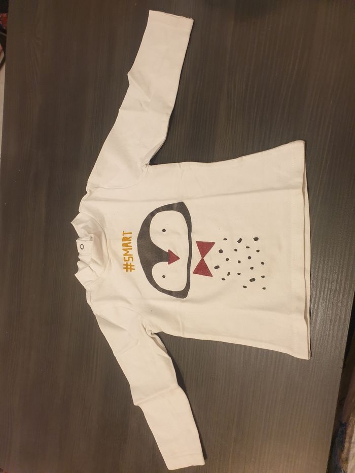 Tee-shirt pingouin 18 mois