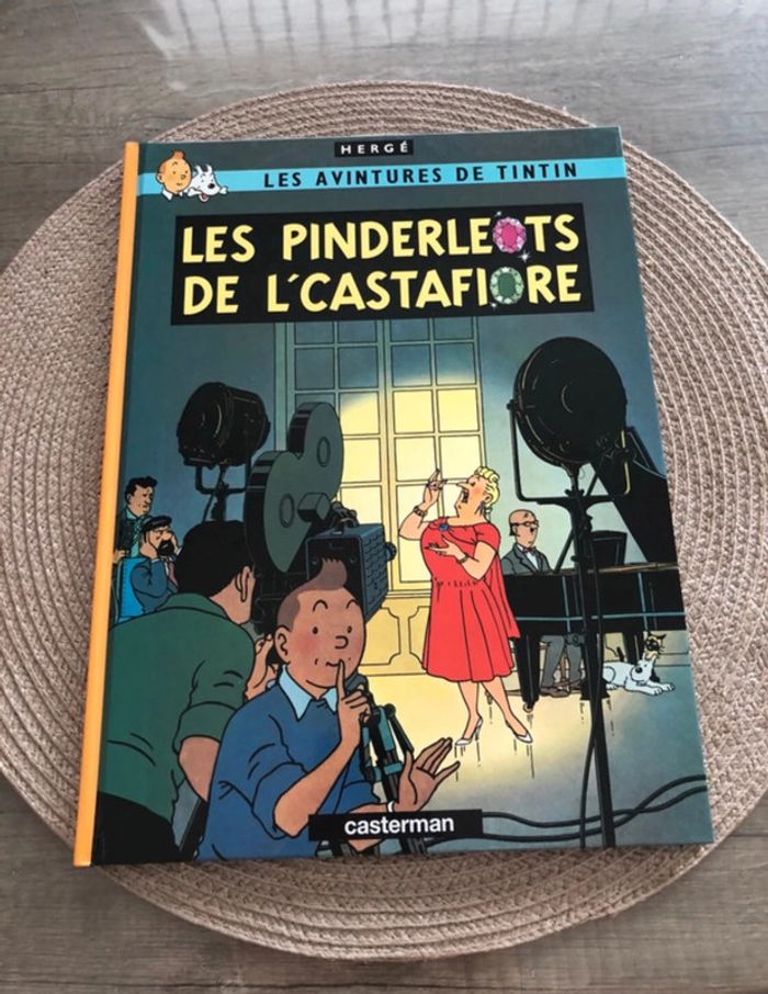 Bande dessinée - Tintin - les bijoux de la castafiore en ch’ti - neuve