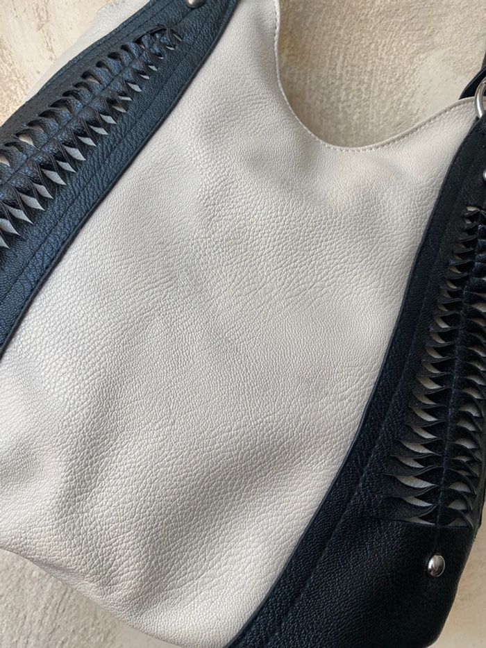 Sac bicolore similicuir - photo numéro 12