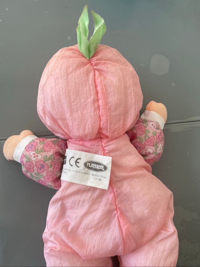 Poupée doudou Playskool rose pâle avec bruit - photo numéro 7