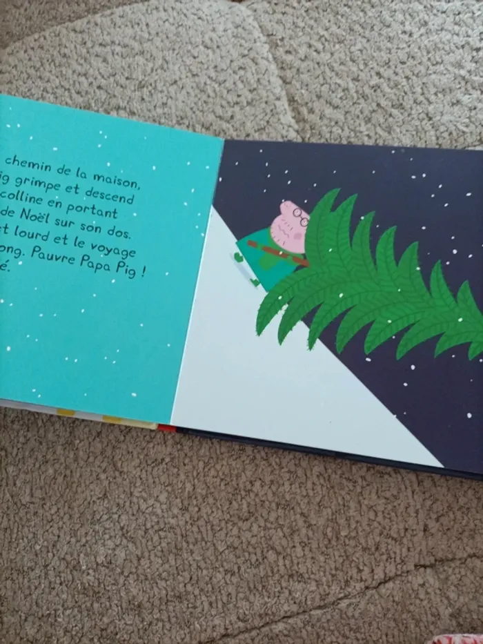 Livre cartonné Peppa pig : Le Noël de Peppa - photo numéro 9