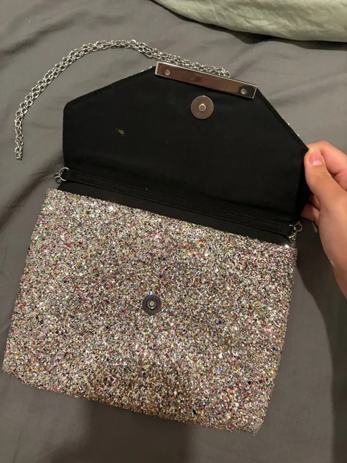 Sac pochette Pailletés - photo numéro 2