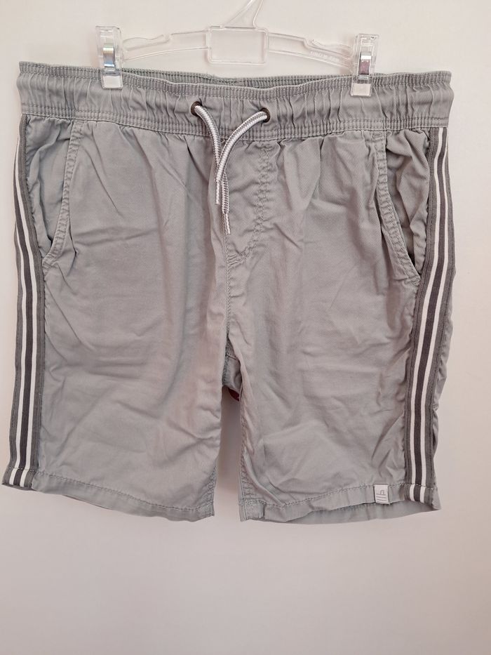 Short garçon gris 10 ans 138-143 cm kiabi