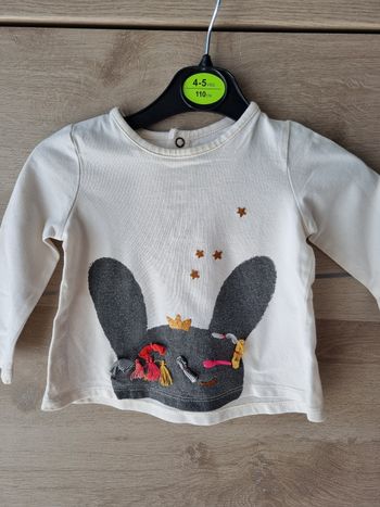 Tee shirt catimini 12 mois 