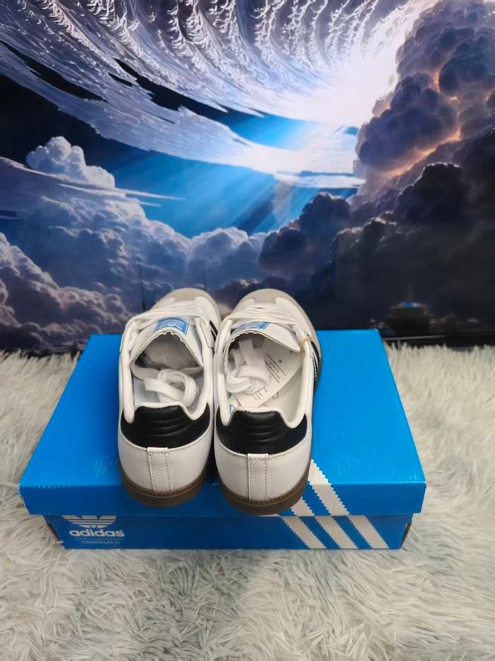 adidas Samba OG Cloud White Core Black - photo numéro 4