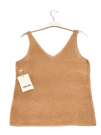 Débardeur pailleté Camel T.U