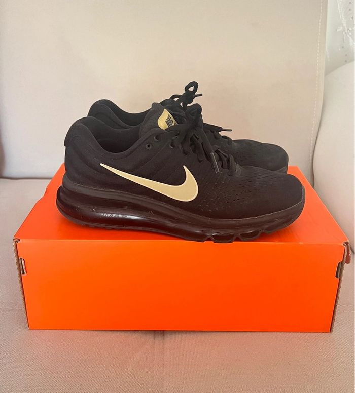 Baskets Nike Air Max 2017 noires - photo numéro 6