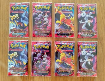 Lot 2 Artset booster Pokémon EV10 Rivalités Destinées neuf