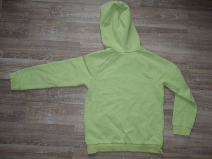 Sweat à capuche vert kiwi Domyos 8 ans (SW2) - photo numéro 4