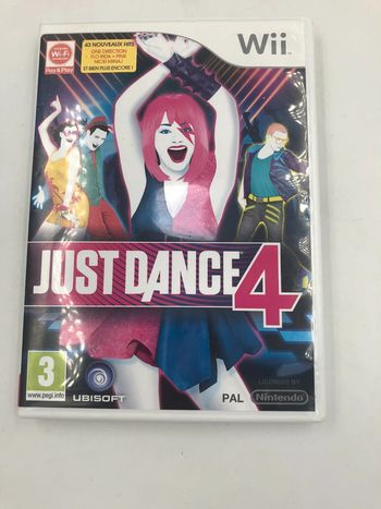Jeu vidéo Just Dance 4 sur console Nintendo Wii
