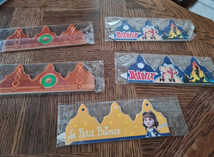 Lot de 5 couronnes