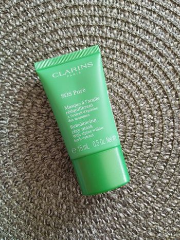 🪷 Masque à l'argile rééquilibrant - Sos Pure Clarins - Neuf avec opercule ⭐ 
