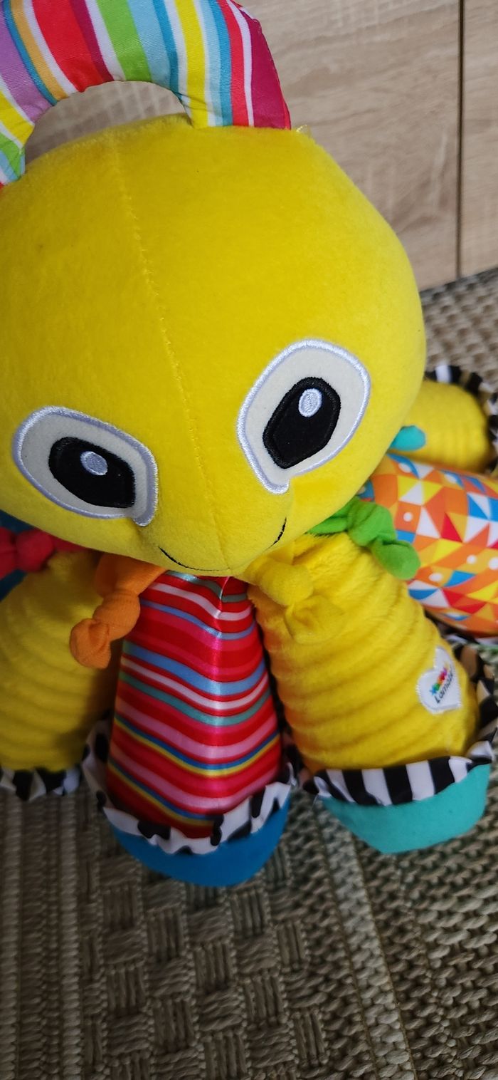 Pieuvre Musicale de TOMY Lamaze Jaune - photo numéro 3