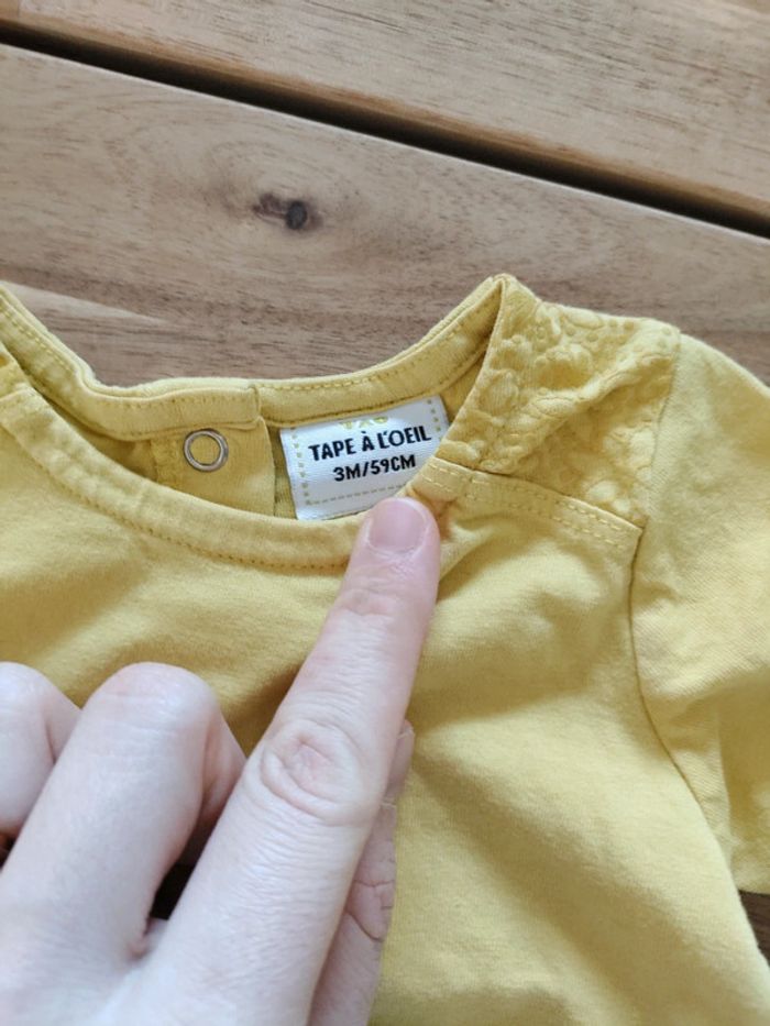 T shirt tape à l'œil 3 mois - photo numéro 2