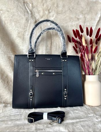 Sac cabas Flora & Co noir neuf avec étiquette – élégant & fonctionnel