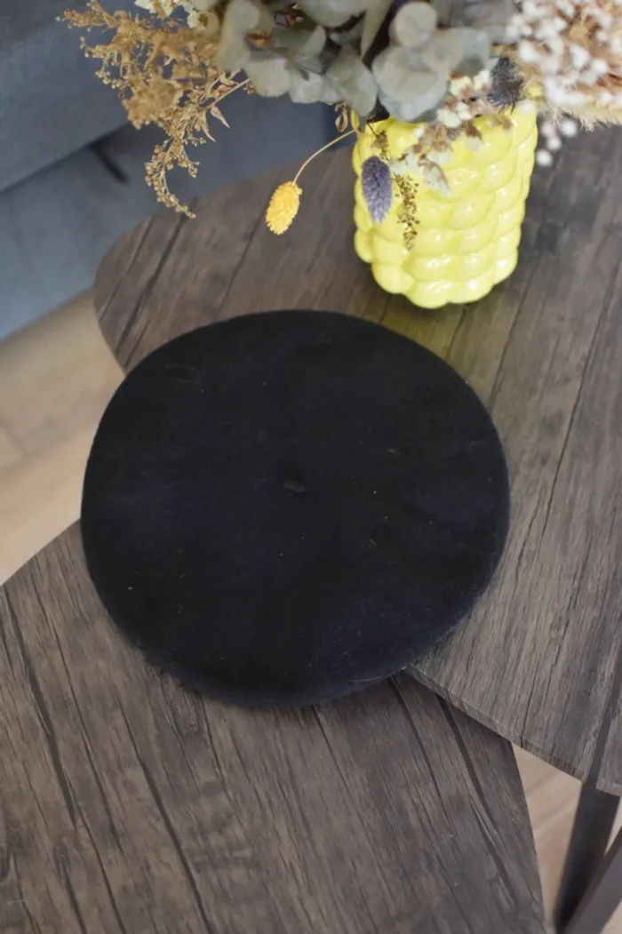 Beret noir