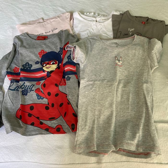 Lot ti shirt sous pull manches longues - photo numéro 3