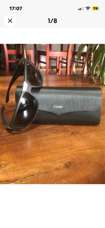 Lunette  de soleil Cartier