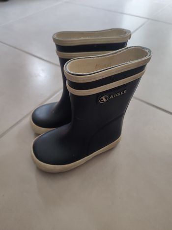 Bottes aigle 21 bleu 