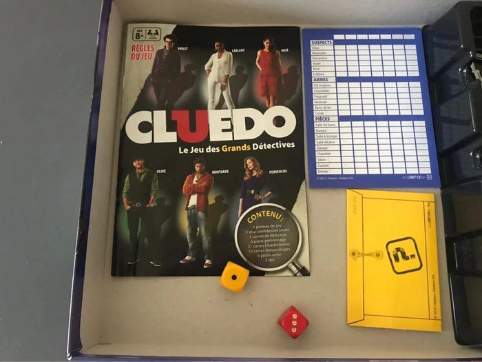Jeu de société cluedo le jeu des grands détectives hasbro - photo numéro 2