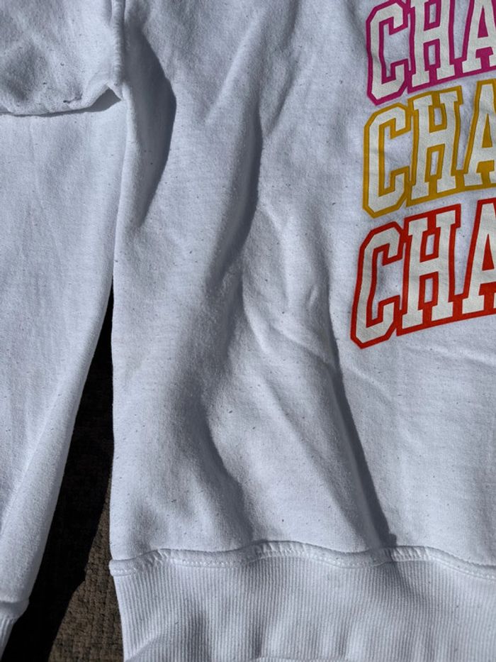 Sweat Champion blanc multicolore (taille M) - Mixte - photo numéro 6