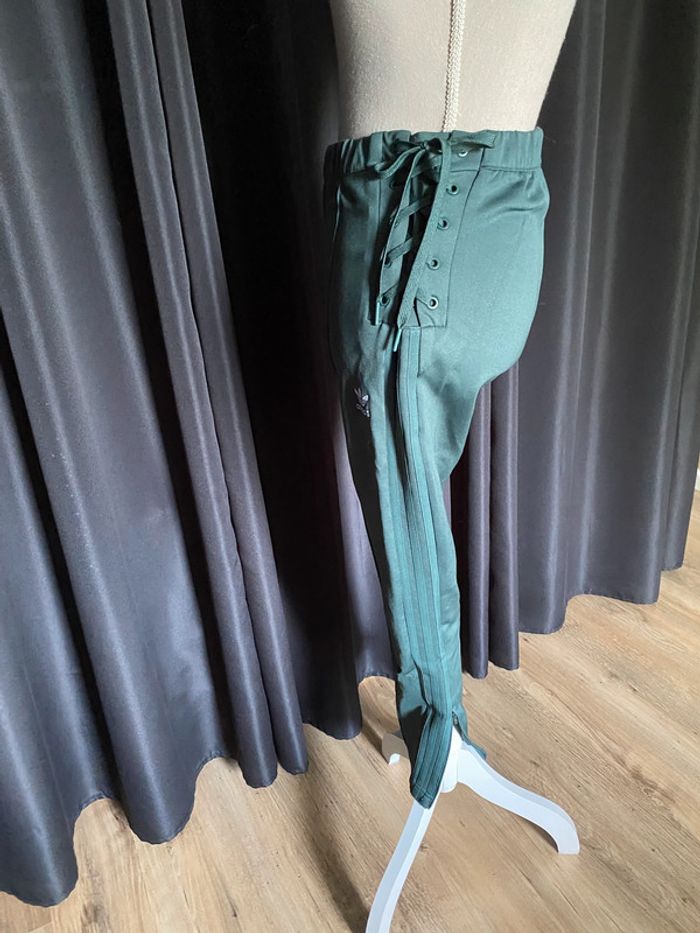 Pantalon Adidas vert foncé - photo numéro 8