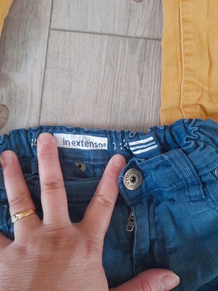 Lot de pantalons jeans 7 8 ans - photo numéro 2