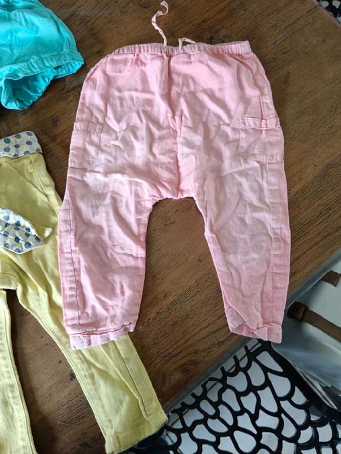 Lot de 7 pantalons et shorts fille - photo numéro 6