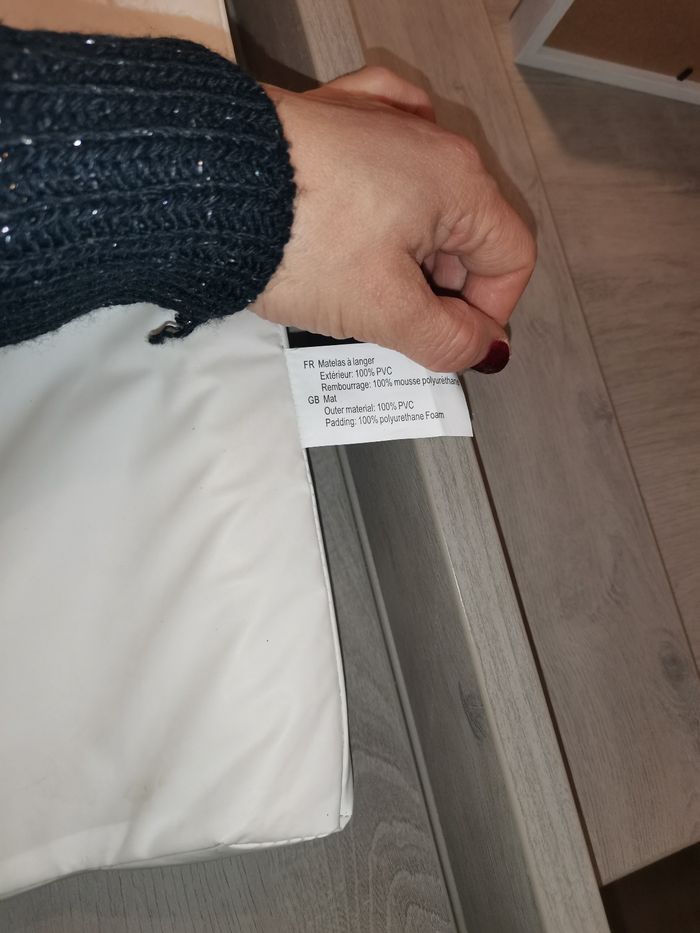 Matelas à langer et Housse Sauthon Éléphant - photo numéro 8