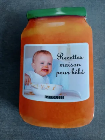 Livre recettes maison pour bébé Larousse
