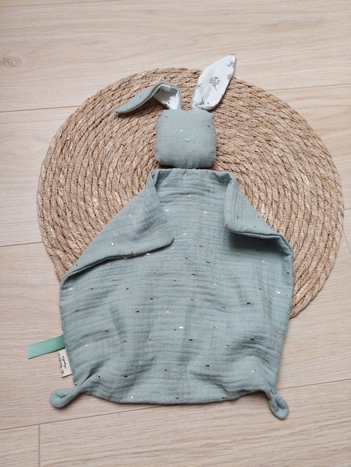 Doudou personnalisé double gaze - photo numéro 2