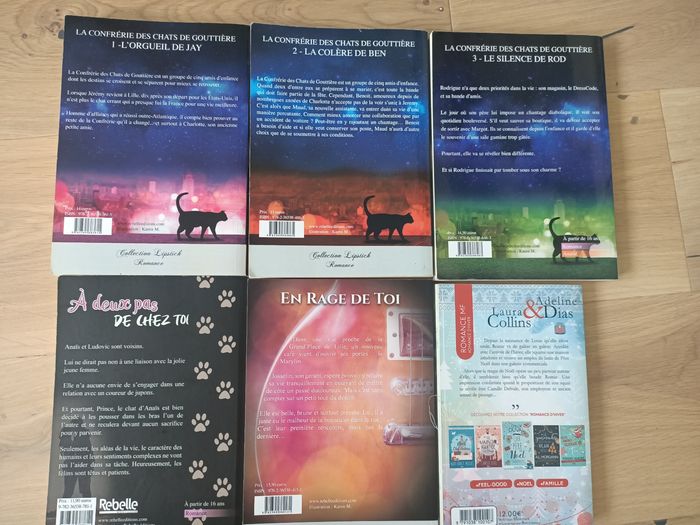 Lot de 6 livres d'Adeline Días - photo numéro 3