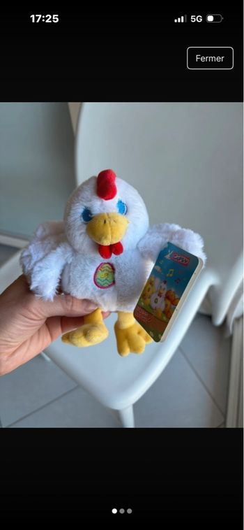 Poule sonore de Pâques Neuf