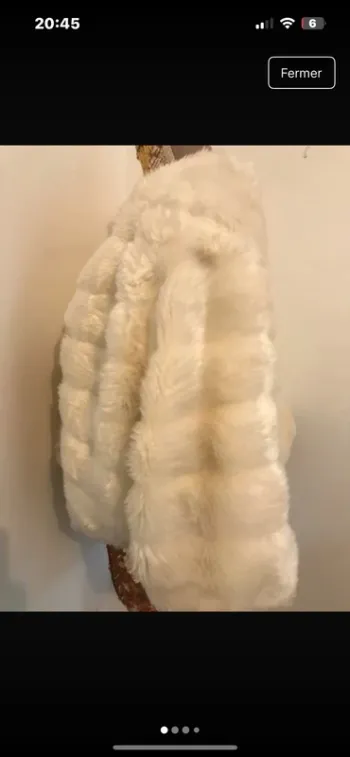 Manteau  crème 38/40