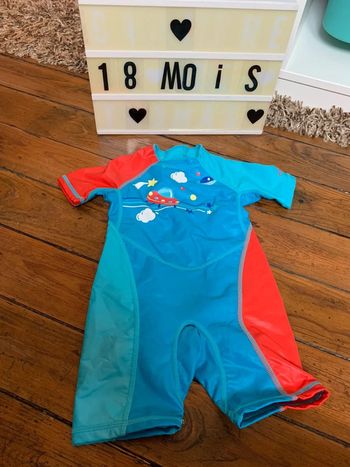 Combinaison anti UV 18 mois tribord