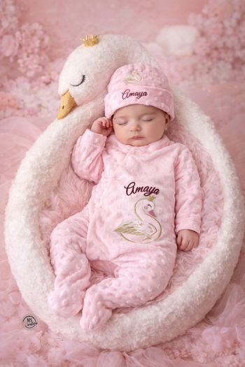 Pyjama cygne personnalisé